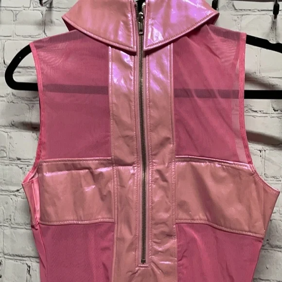 Iron Fist/24 Hours “Nun Fux Given” Sexy Pink Bodysuit - Picture 10 of 16